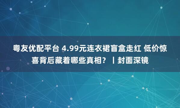 粤友优配平台 4.99元连衣裙盲盒走红 低价惊喜背后藏着哪些真相？丨封面深镜